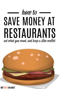 how to save money at restaurants | eating out happens to be one of the most expensive things you can do for fun these days, it's not impossible to be able to do it inexpensively. Saving money eating out isn't that hard. You can add eating out to your budget in addition to your meal plan #finance #money #food #eatingout #restaurants 