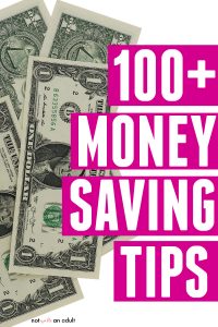 100+ Money Saving Tips | how to save money | this blog post outlines the best information on how to save money, ways to save money, budgeting tips, building an emergency fund, and much more 
